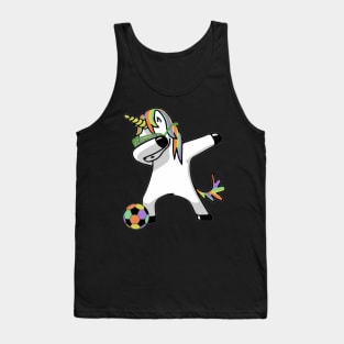 Dabbing Unicorn and Unicorn Dab Soccer Shirts Tank Top